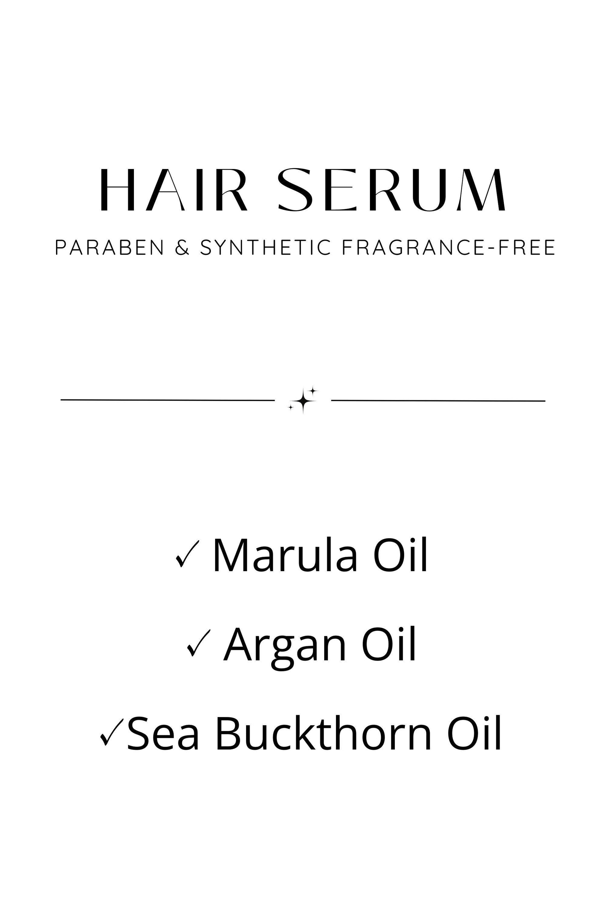 hair smoothing serum product details