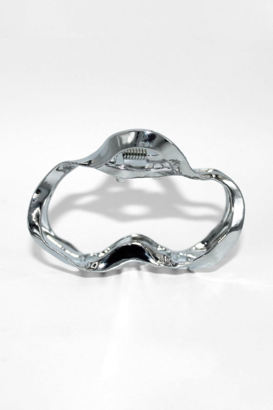 Dylan | Silver Metal Claw Clip