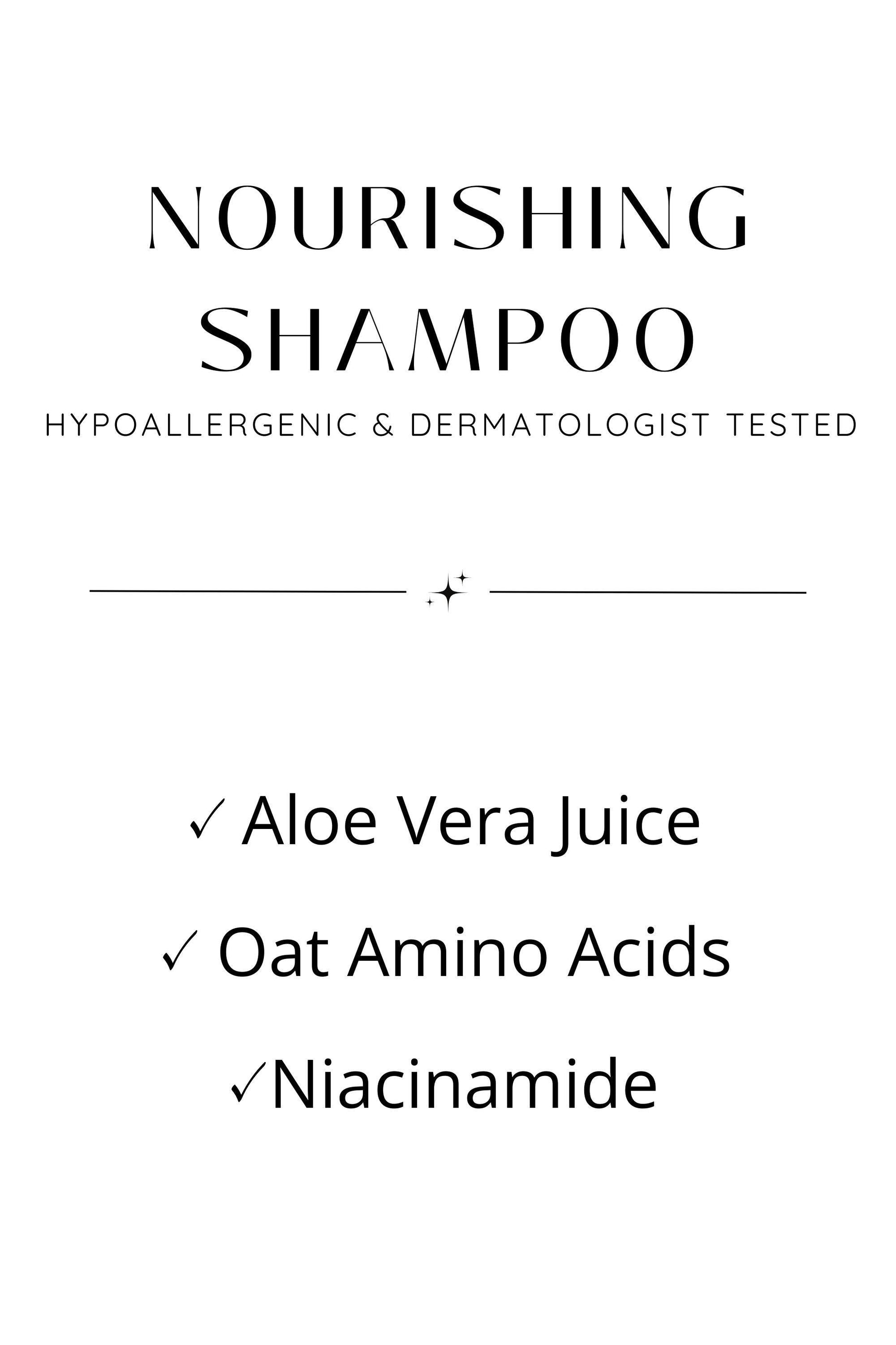 nourishing shampoo product details