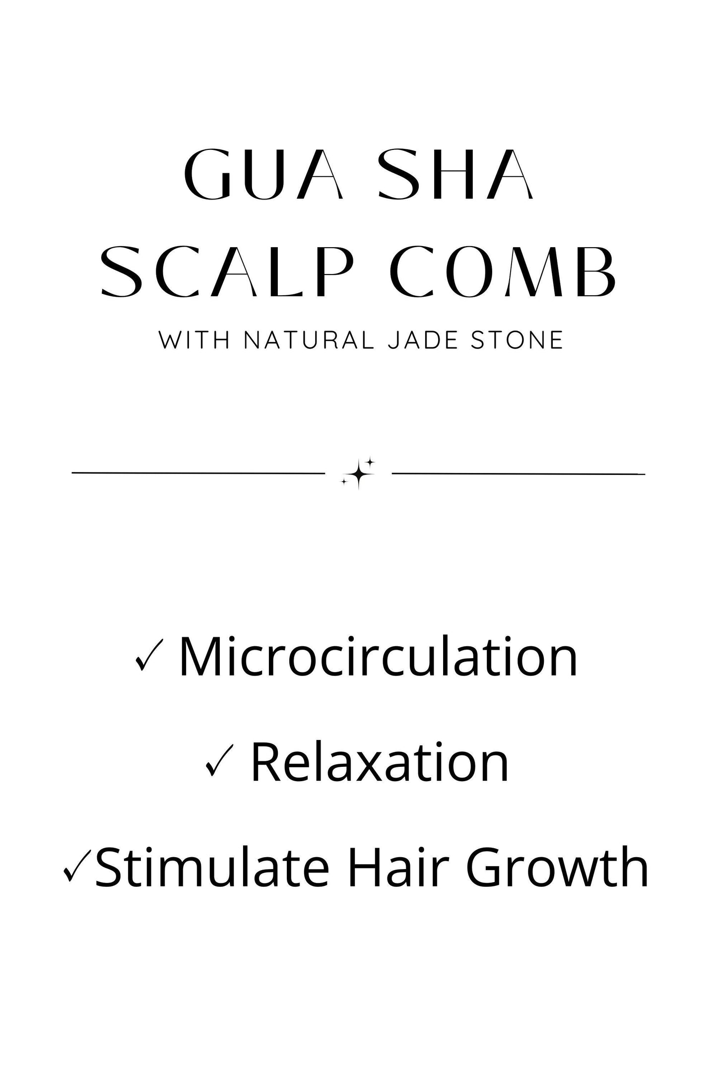 gua sha jade scalp comb product details