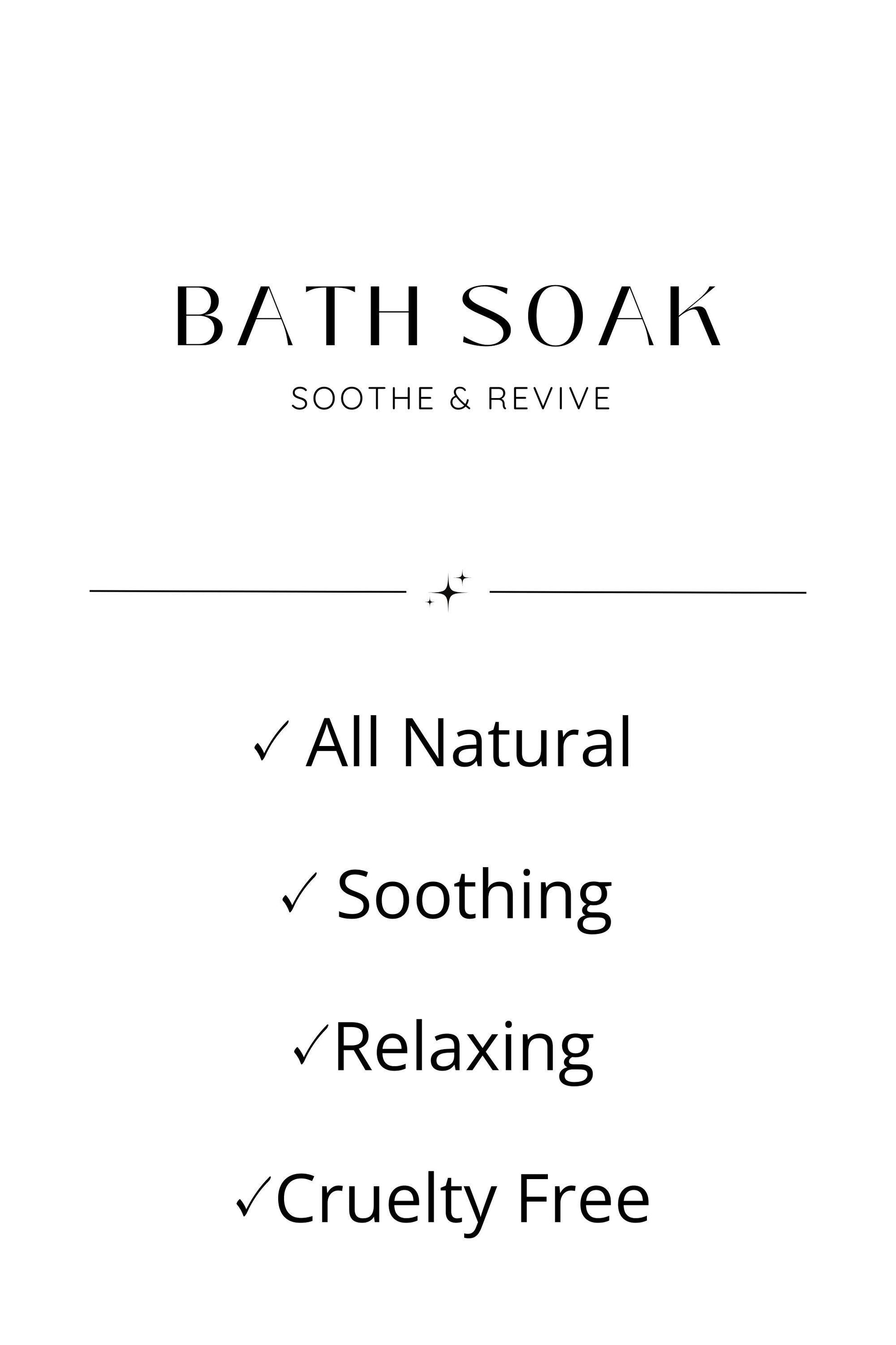 bath soak product details